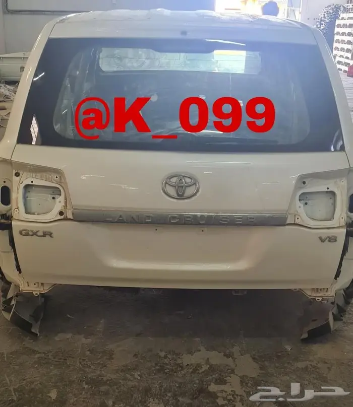 لاندكروزر جديد ومصدوم   GXR جكسار بودي قفش قفص قطع غيار 4
