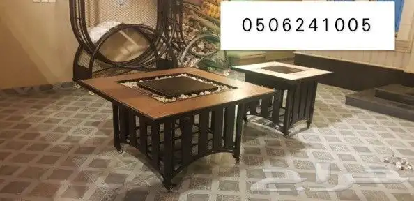 مدفاه منقد او منقل فحم وطاولات تدفئه او حطب او غاز للحدائق 14