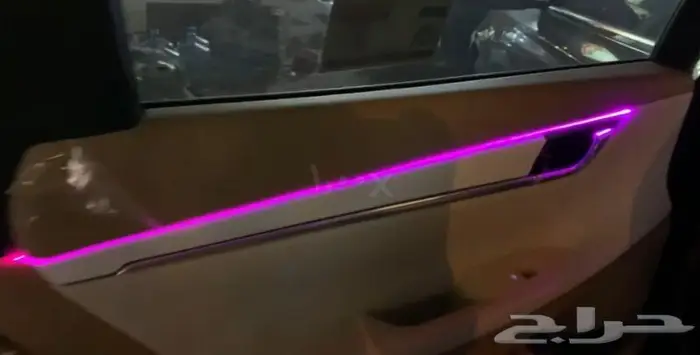تركيب لد داخلي على سيارة أزيرا 2021 5