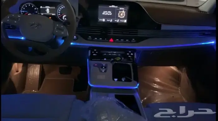 تركيب لد داخلي على سيارة أزيرا 2021 2