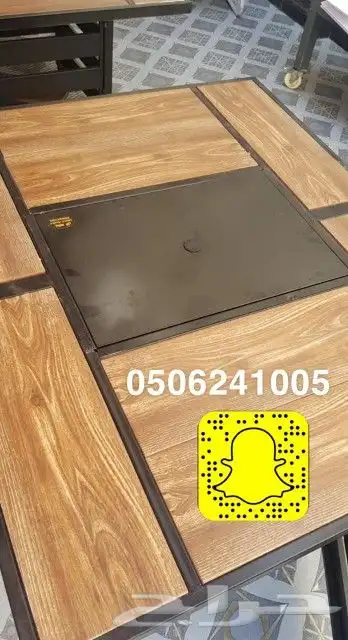 طاولات او منقد تدفئه سيراميك للحدايق ومنقل على الحطب 14