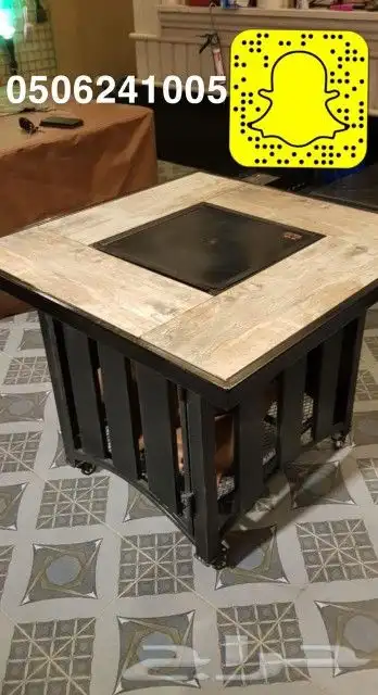 طاولات او منقد تدفئه سيراميك للحدايق ومنقل على الحطب 11