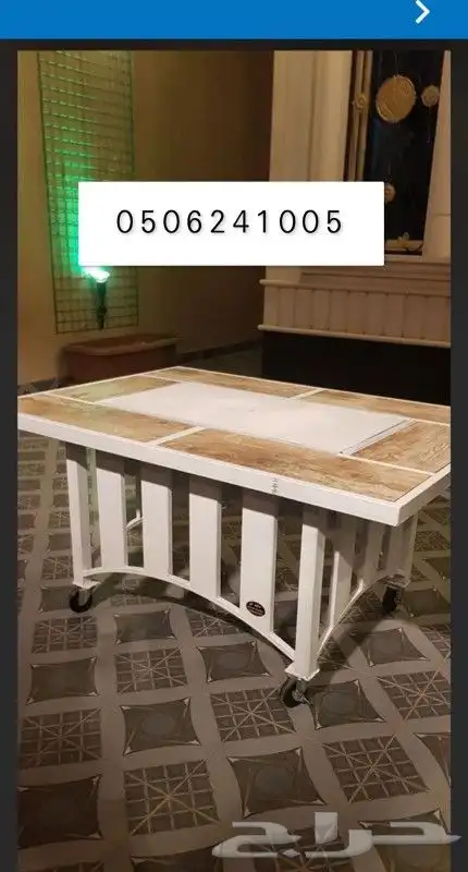 طاولات او منقد تدفئه سيراميك للحدايق ومنقل على الحطب 27