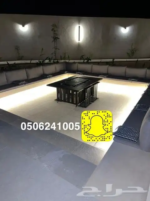 طاولات او منقد تدفئه سيراميك للحدايق ومنقل على الحطب 5