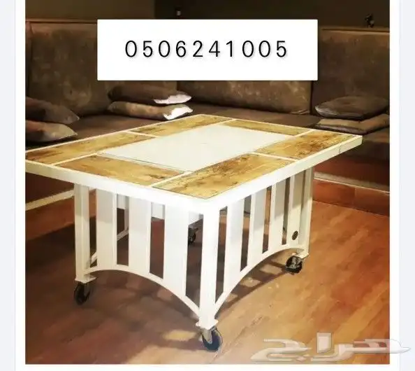 طاولات او منقد تدفئه سيراميك للحدايق ومنقل على الحطب 26