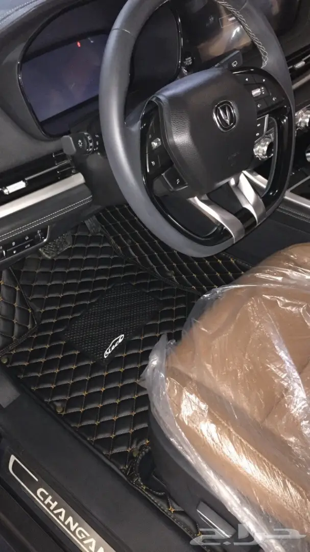 ارضيات جلد فاخره للسيارات  7