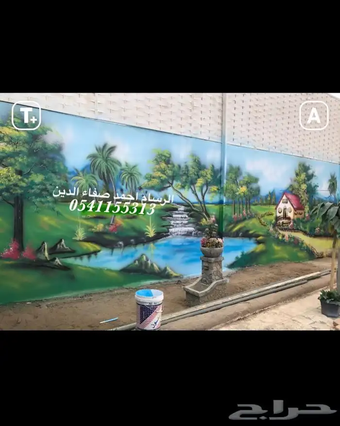 رسام سما الطايف 2