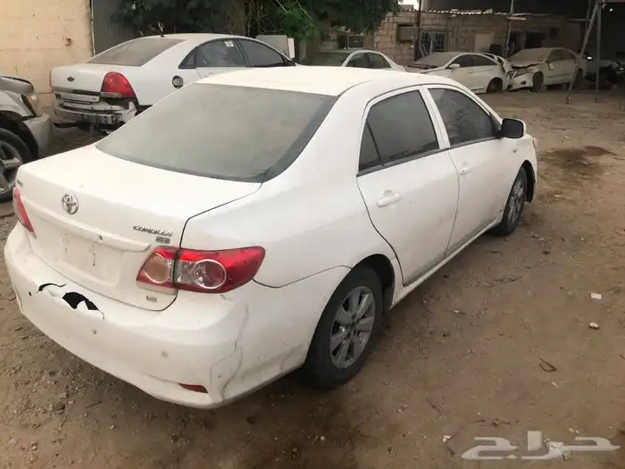 تشليح كورلا 2012 قطع غيار 0