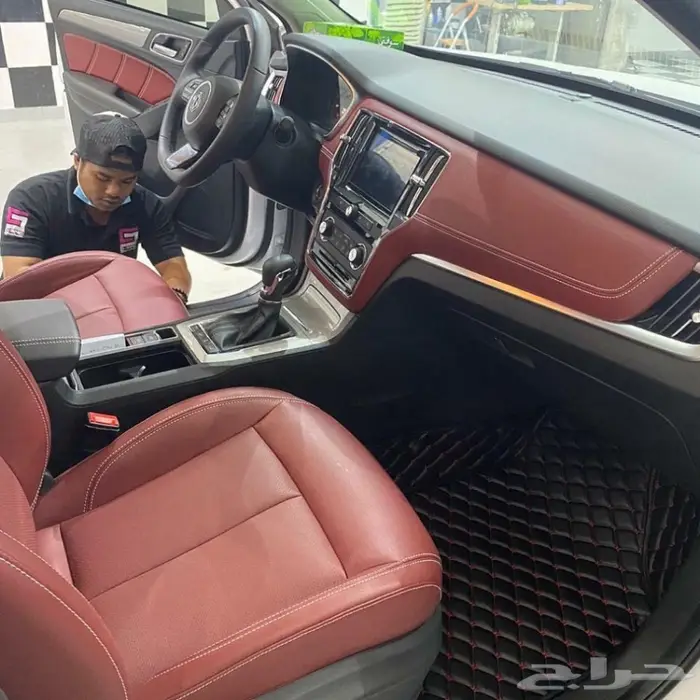 ارضيات جلد فاخره للسيارات  12