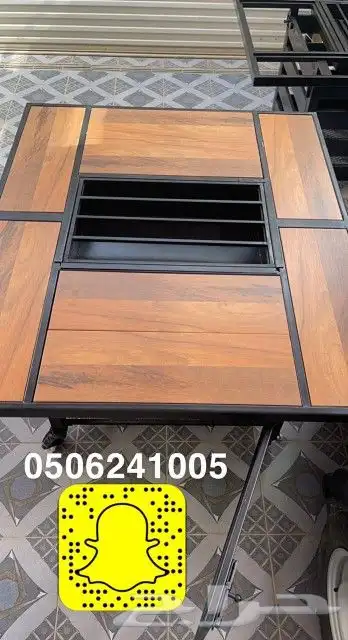 مدفاه منقد او منقل فحم وطاولات تدفئه او حطب او غاز للحدائق 18