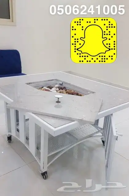 مدفاه منقد او منقل فحم وطاولات تدفئه او حطب او غاز للحدائق 20