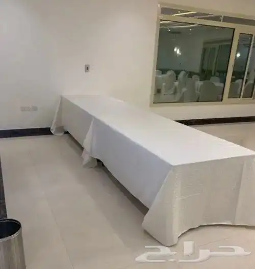 طاولات حفلات و كراسي أفراح حديد وبلاستيك 7