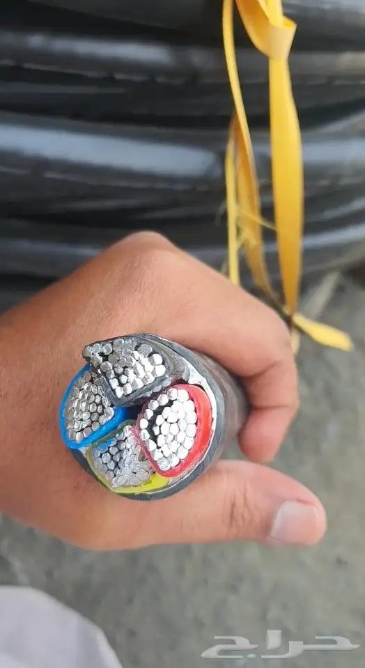 كيبلات كهرباء المنيوم بالبكره 16م الي 300 ملي 4