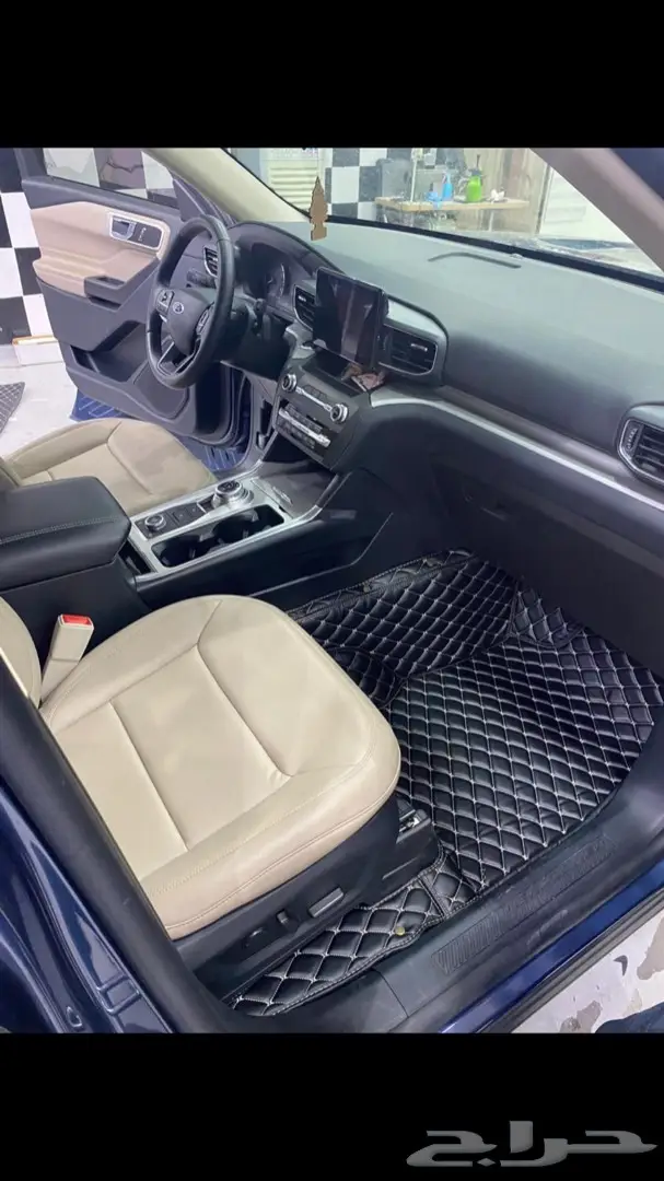 ارضيات جلد فاخره للسيارات  11