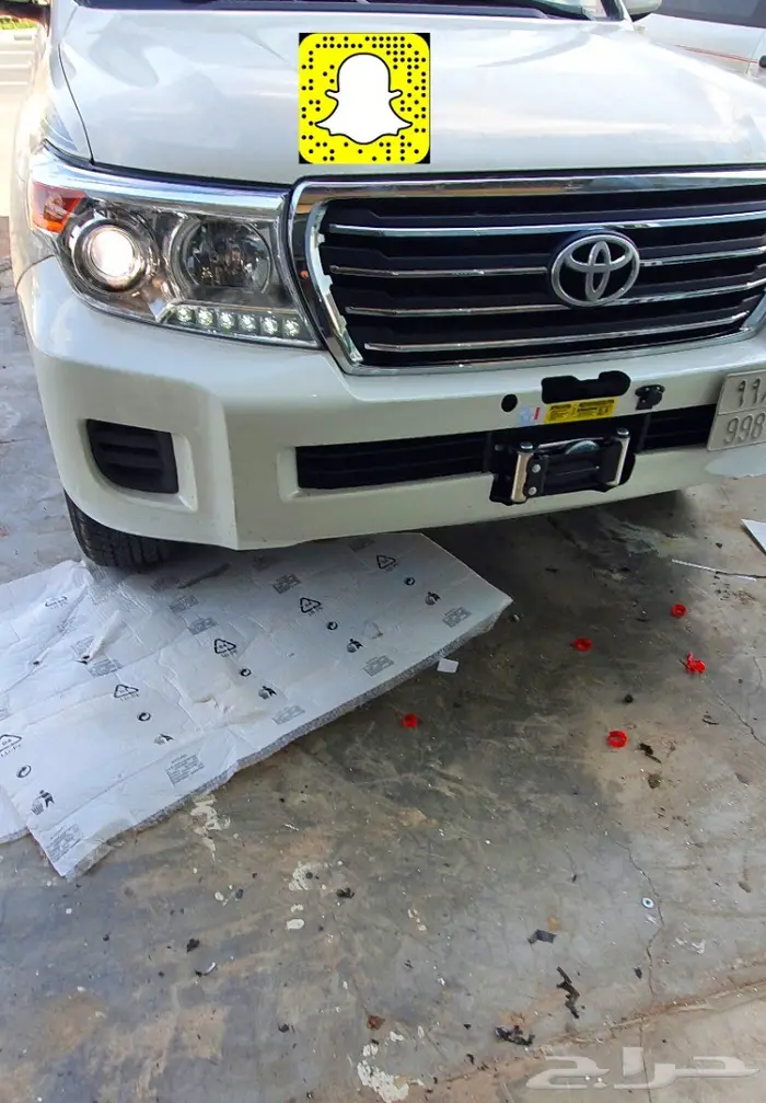 ترهيم لاندكروزر صدامات خطوط كتات افضل درجه 8