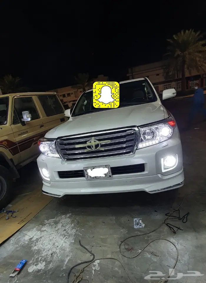 ترهيم لاندكروزر صدامات خطوط كتات افضل درجه 1