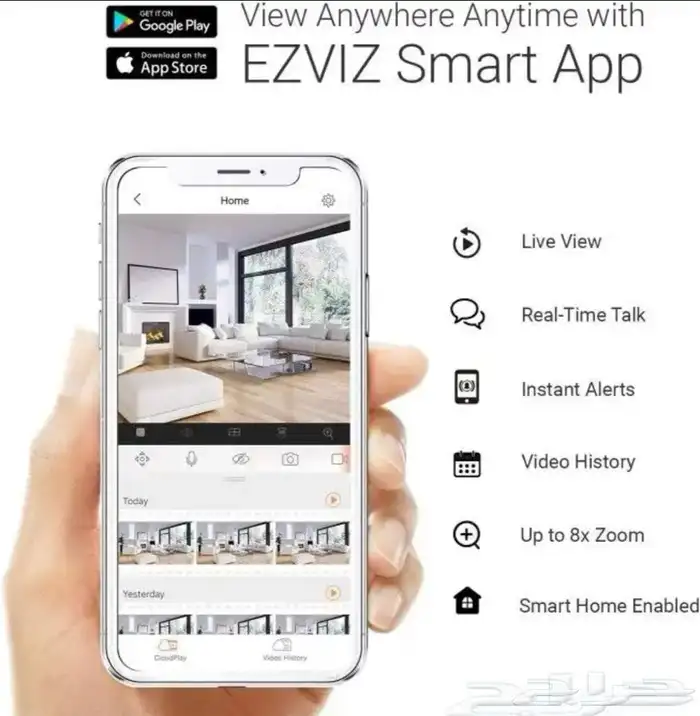 كاميرا مراقبة منزلية للأطفال وتشتغل بالواي فاي 5