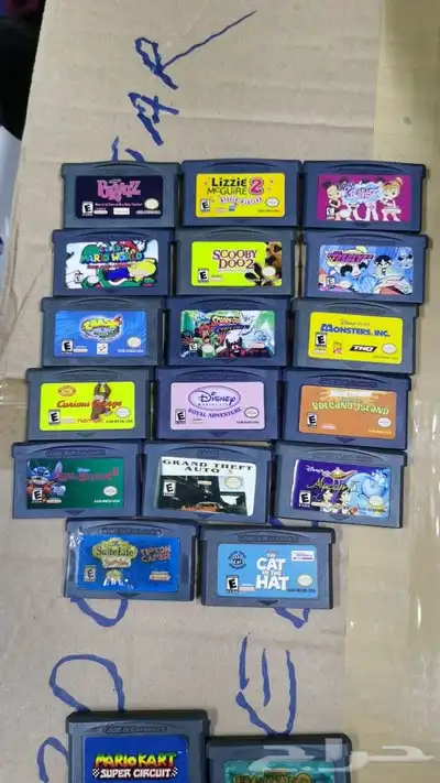 اشرطة قيم بوي gameboy 4