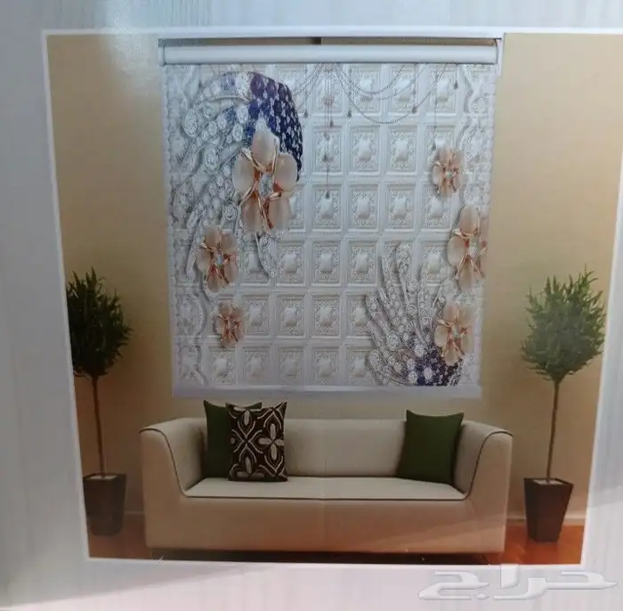 ستائر رول رائعة ثلاثية الأبعاد سعر جمله 45