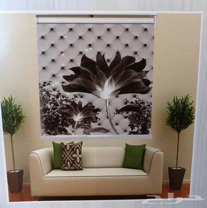 ستائر رول رائعة ثلاثية الأبعاد سعر جمله 47