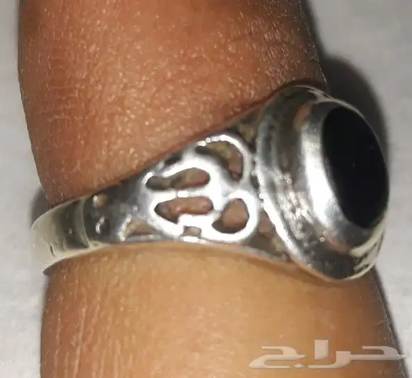 خاتم فضة صياغة قديمه بحاله ممتازه 14