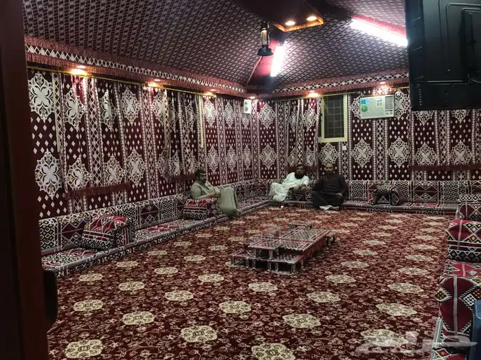 بيوت شعر - مشب نار - مجلس عربي - قرميد - شواية - بيت شعر 81