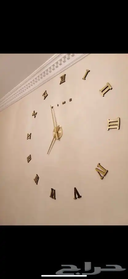 ساعات حائط 3D ( ضمان 30