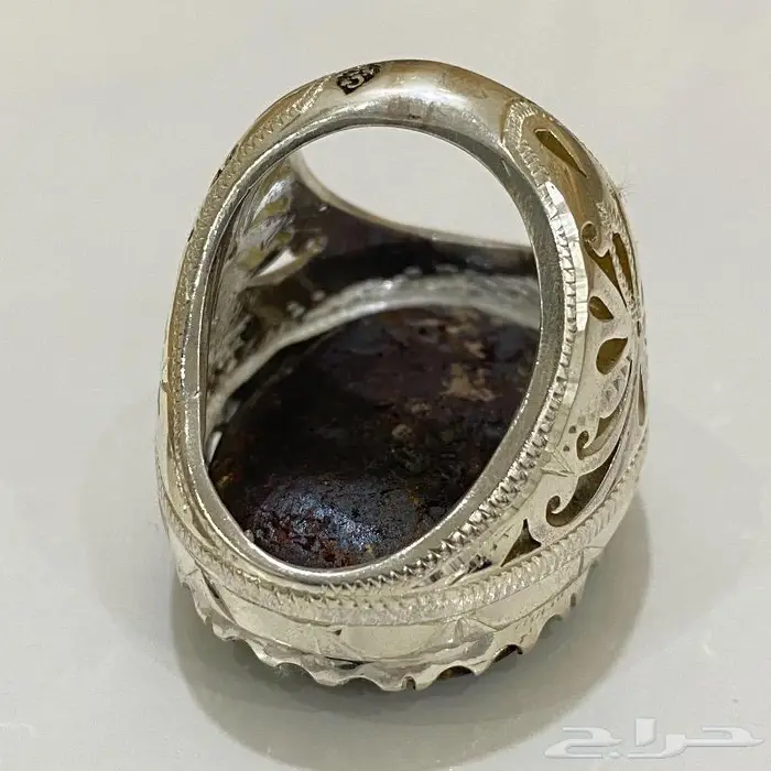 خاتم فيروز نيشابوري حسيني قديم قديم بمعنى الكلمه 12