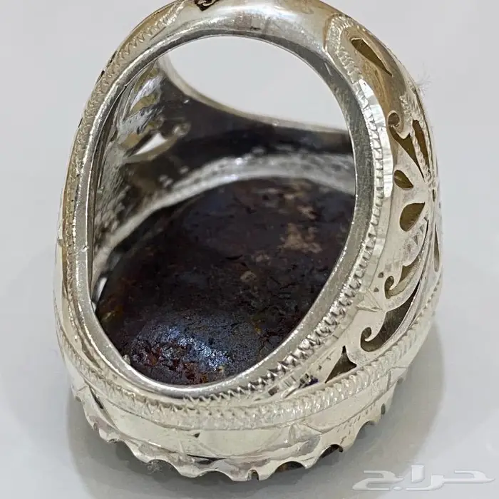 خاتم فيروز نيشابوري حسيني قديم قديم بمعنى الكلمه 7