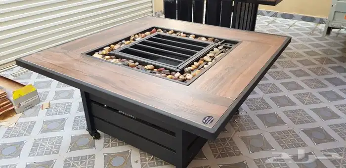 طاولات او منقد تدفئه خارجيه سيراميك مشبات منقل حدايق 24