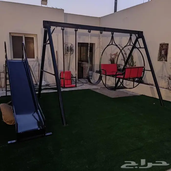 ملاهي خارجية مراجيح وزحاليق 0