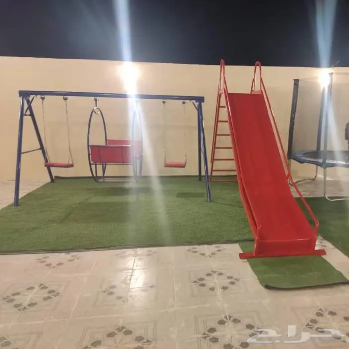 ملاهي خارجية مراجيح وزحاليق 2