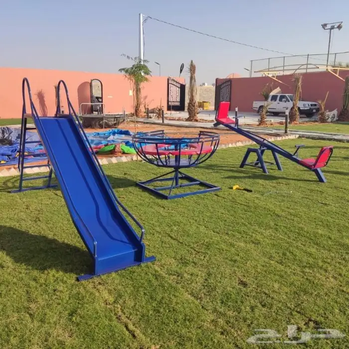 ملاهي خارجية مراجيح وزحاليق 10