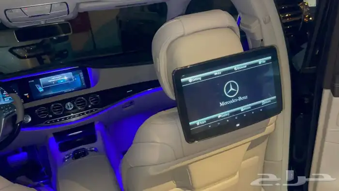 شاشات مرسدس خلفيه تركب لجميع سيارات مرسدس S400 0