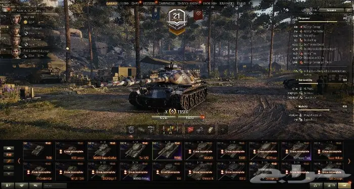 حساب عالم الدبابات والسفن اوربي World of tanks 3