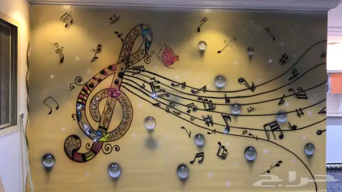 خطاط و رسام مغاسل السيارات و روضات واستراحات 5