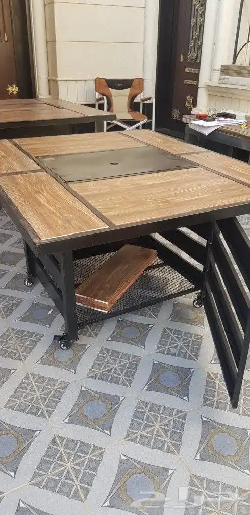 حامل حطب او استاند للقصور والفلل الفخمه مشبات 63