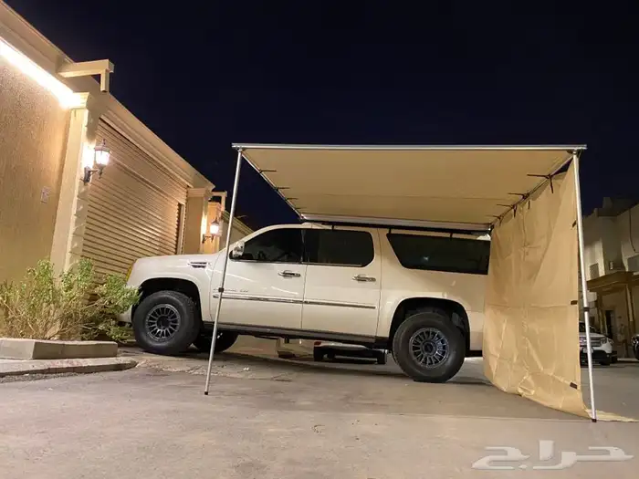 مظلة جانبية للسيارة خاصة للرحلات D600 طبقتين 25