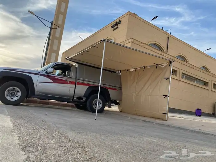 مظلة جانبية للسيارة خاصة للرحلات D600 طبقتين 27