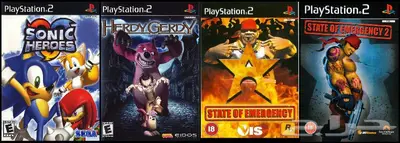 العاب سوني 2 PS2 منسوخة كوبي اشرطة 13