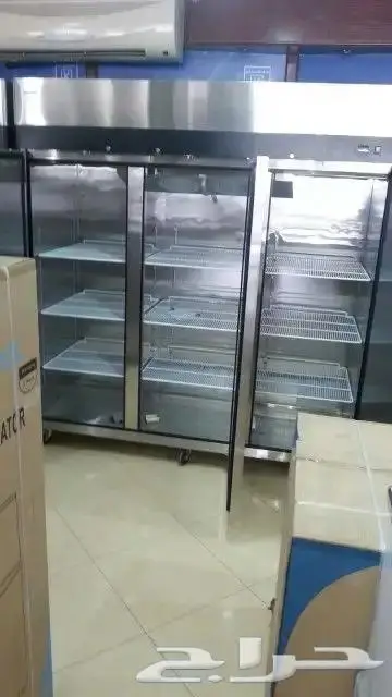 ثلاجات ستيل جديد ضمان سنتين 2