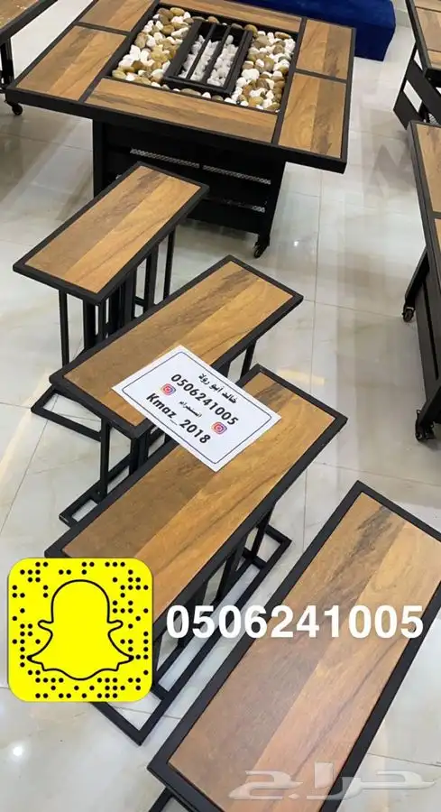 مدفاه منقد او منقل فحم وطاولات تدفئه او حطب او غاز للحدائق 30