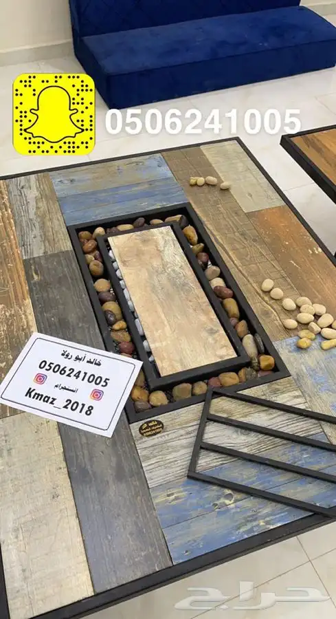 طاولات او منقد تدفئه سيراميك للحدايق ومنقل على الحطب 47