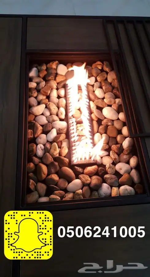 طاولات او منقد تدفئه سيراميك للحدايق ومنقل على الحطب 74
