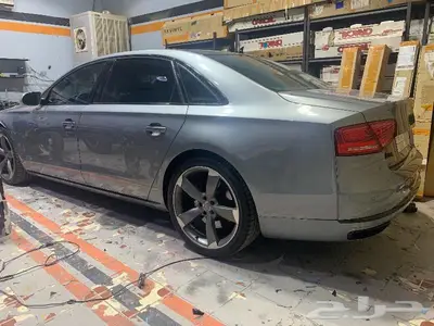 تجليد بلاك اديشن للاودي A8 مع الضمان 10