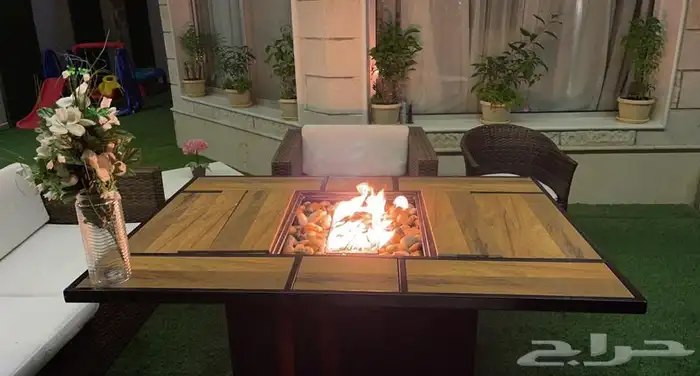 طاولات او منقد تدفئه سيراميك للحدايق ومنقل على الحطب 37