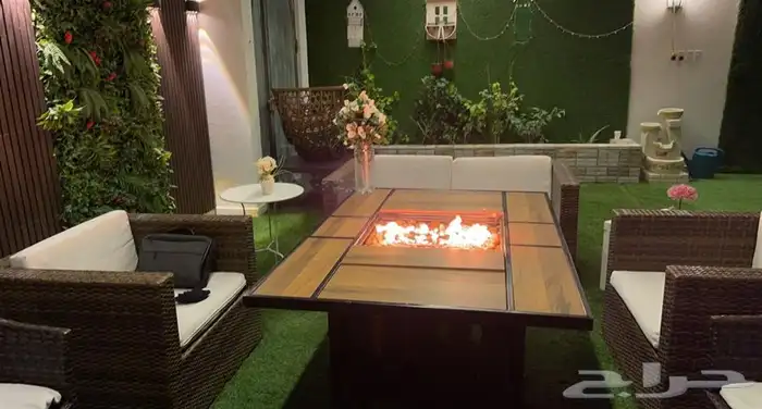 طاولات او منقد تدفئه سيراميك للحدايق ومنقل على الحطب 36