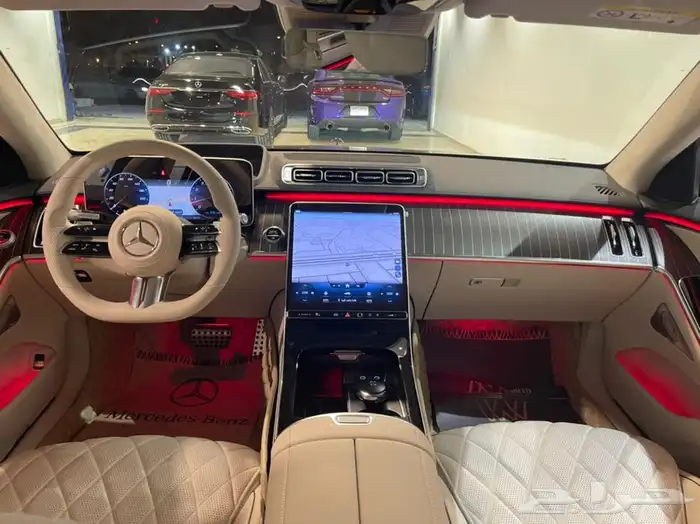مرسيديس S500 موديل 2022 للأيجار 10