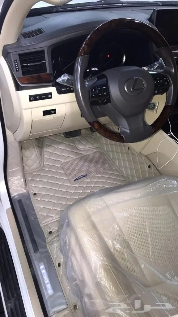 ارضيات جلد فاخره للسيارات  5