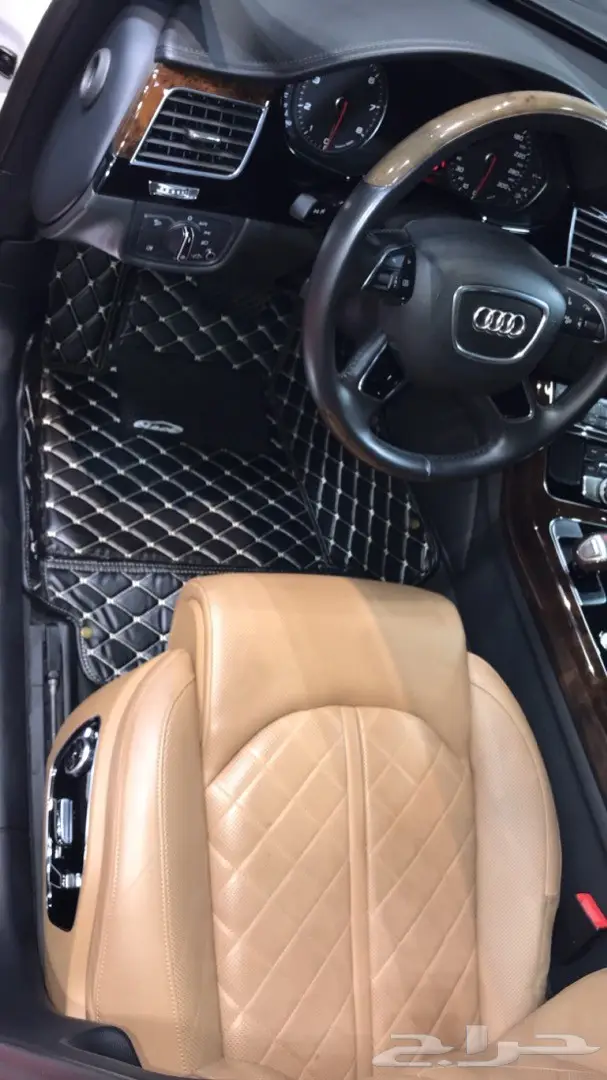 ارضيات جلد فاخره للسيارات  14